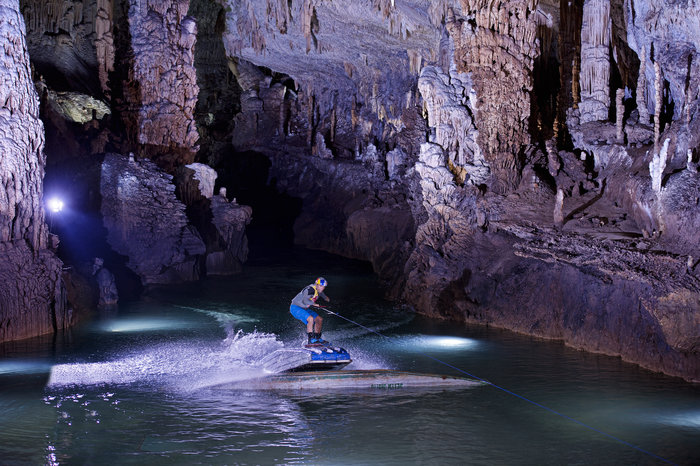 Red Bull Awakens the Jeita Grotto